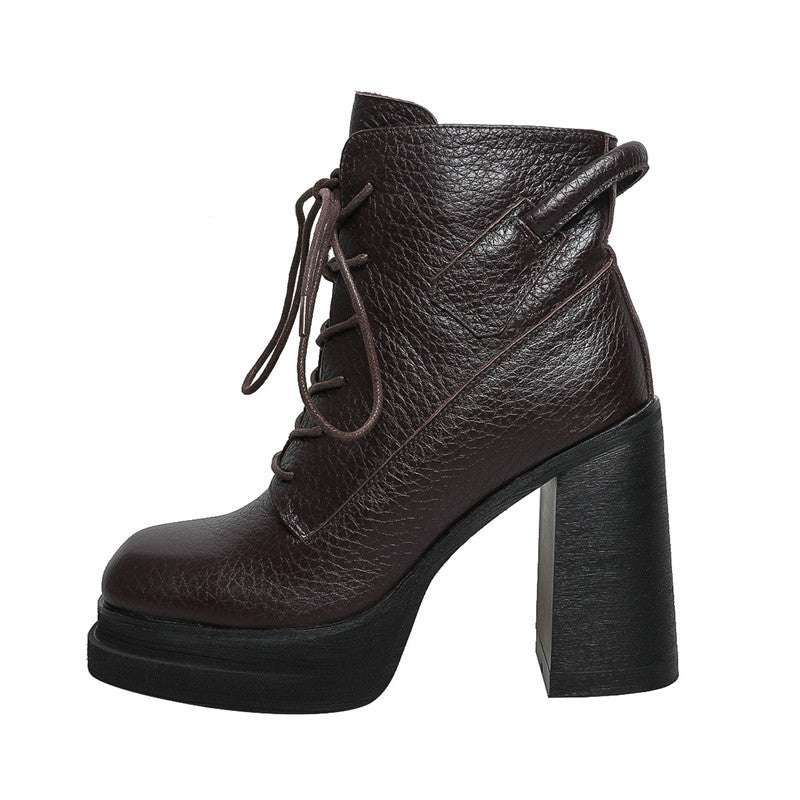 Drew Brown Platform Boots